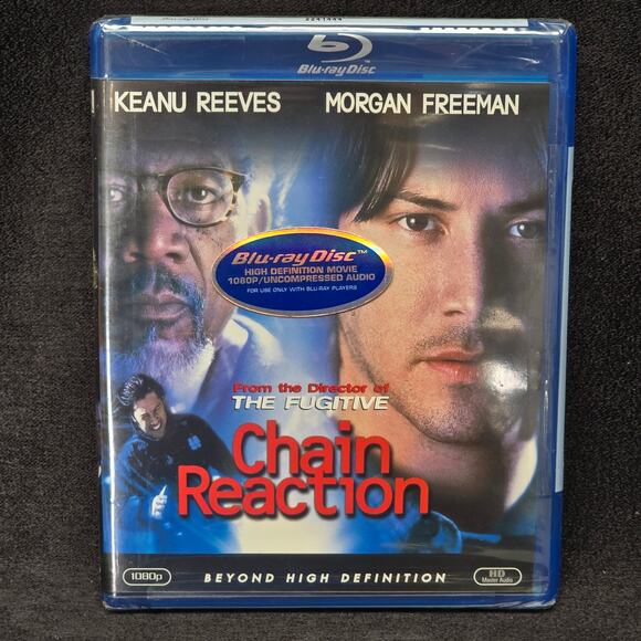 Chain Reaction Blu-Ray Disc Beyond High Definition New Movie Keanu Reeves 20th - Picture 4 of 4